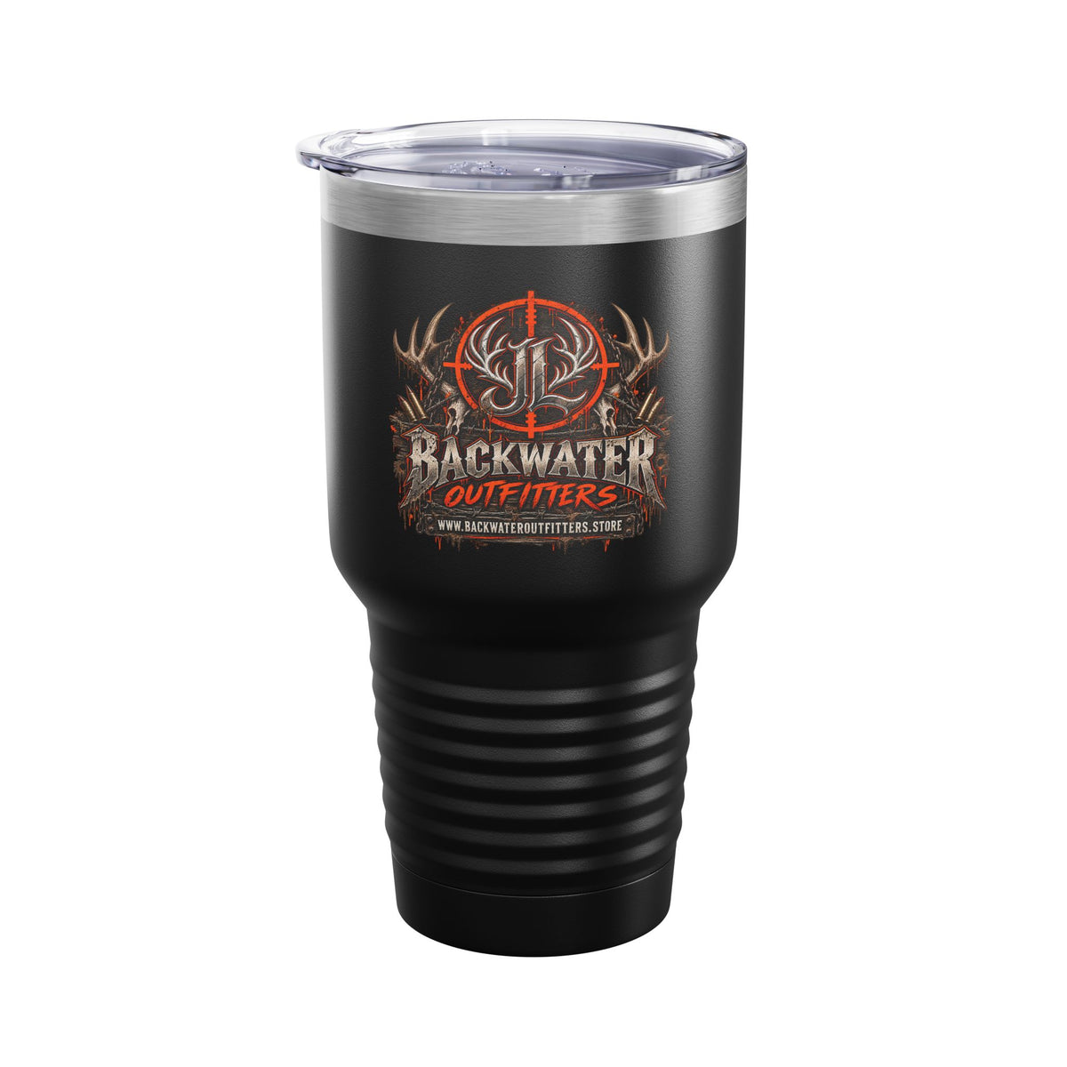 James Luker Backwater Outfitters 30oz Tumbler – Insulated Hunting & Outdoor Travel Cup Printify
