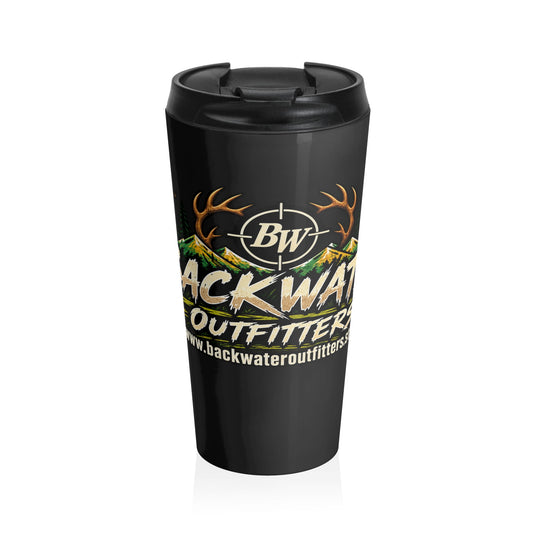 Backwater Outfitters Stainless Steel Travel Mug – Hunting & Outdoor Coffee Tumbler
