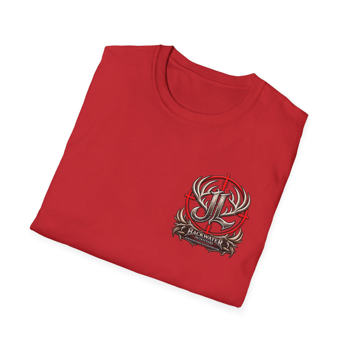 James Luker Indiana Creek Water Graphic T-Shirt — Backwater Outfitters Outdoor Tee Printify