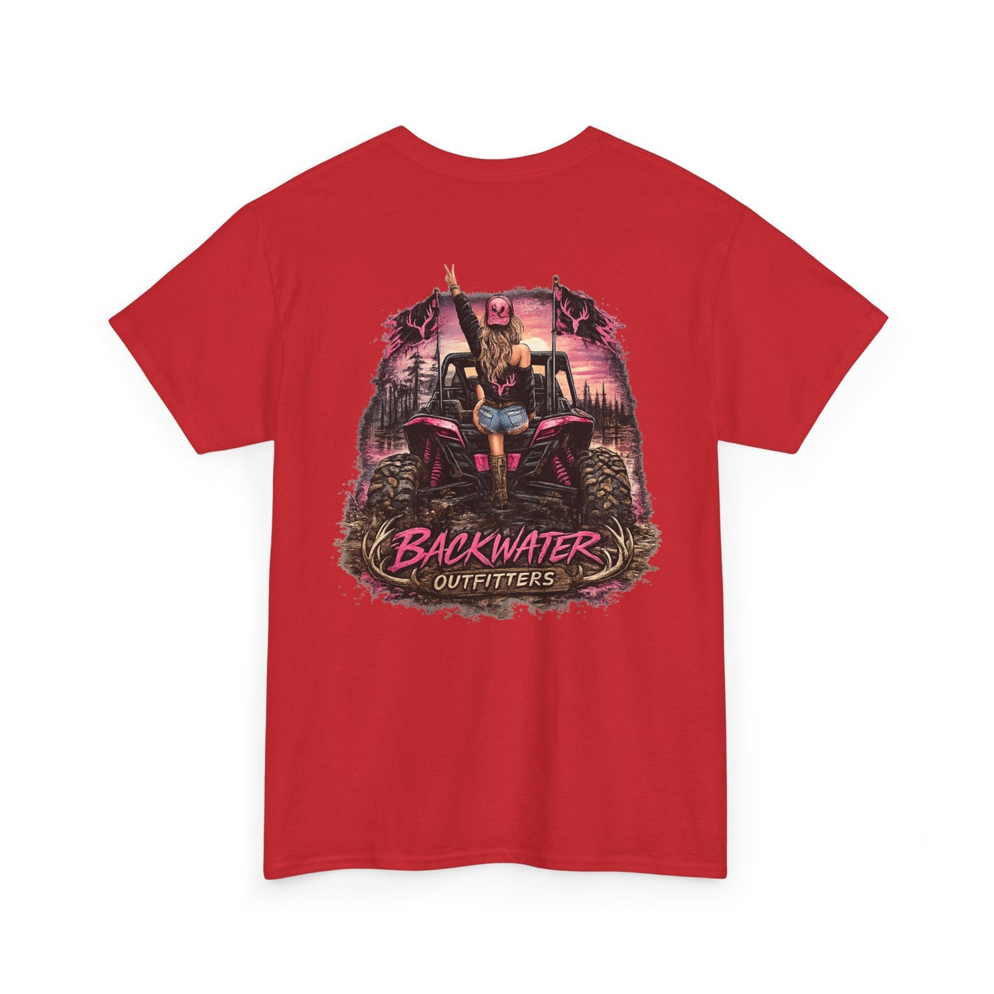 Backwater Outfitters T-Shirt — Fishing & Outdoors Graphic Tee