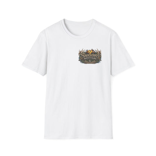 Outdoorsman Graphic T-Shirt — Backwater Outfitters Hunting & Fishing Logo