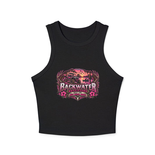 Women's Micro Rib Racer Tank Top Printify
