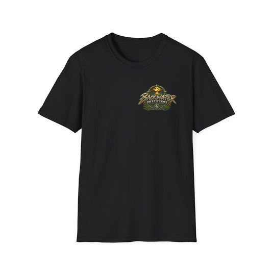 Simply Backwater Outfitters Fishing T-Shirt — Outdoor Angler Graphic Tee Printify