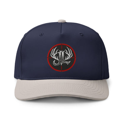 Embroidered Antler Crest Two-Tone Cap Printify