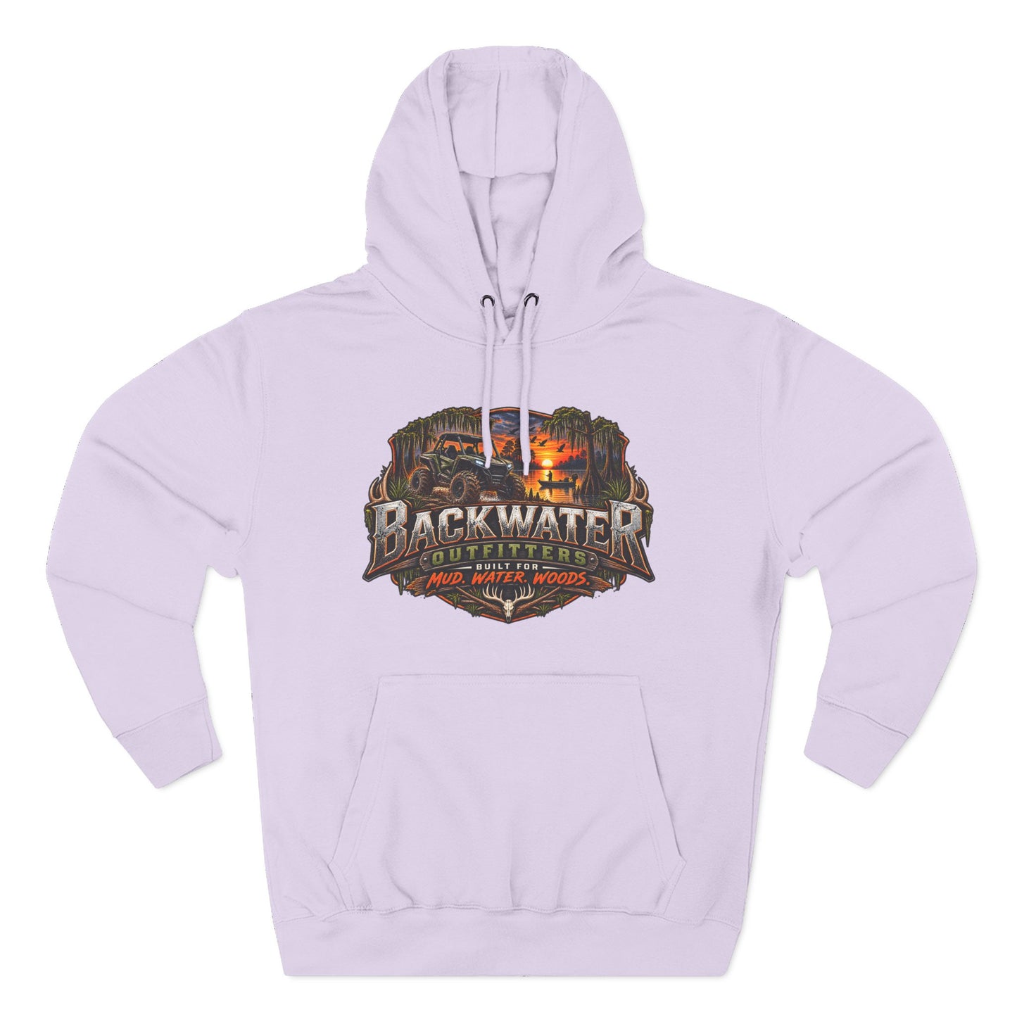 Backwater Outfitters Off-Road Hoodie – "Life's Better in the Backwoods" Graphic