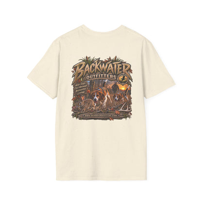 Backwater Outfitters Duck Hunting T-Shirt — Waterfowl Hunting Graphic Tee Printify