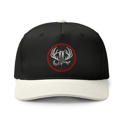 Embroidered Antler Crest Two-Tone Cap Printify
