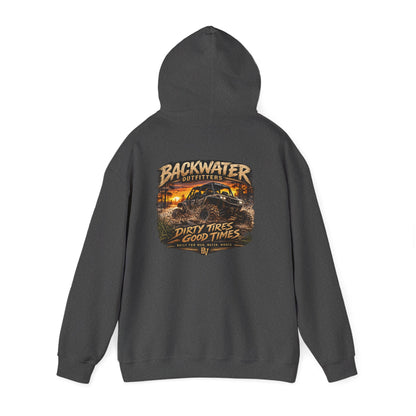 Backwater Outfitters 'Dirty Tires, Good Times' Hoodie