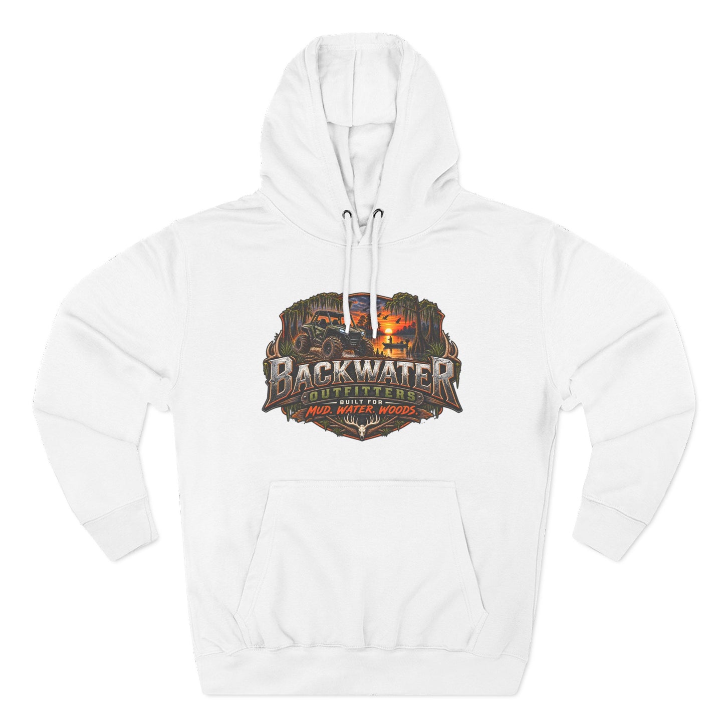 Backwater Outfitters Mud Bogging Hoodie — “If You Can Read This… Send It” Off-Road Pullover