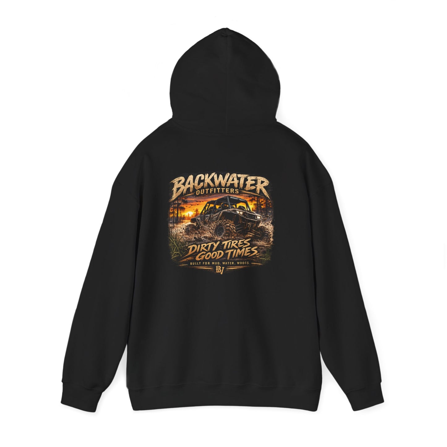 Backwater Outfitters 'Dirty Tires, Good Times' Hoodie
