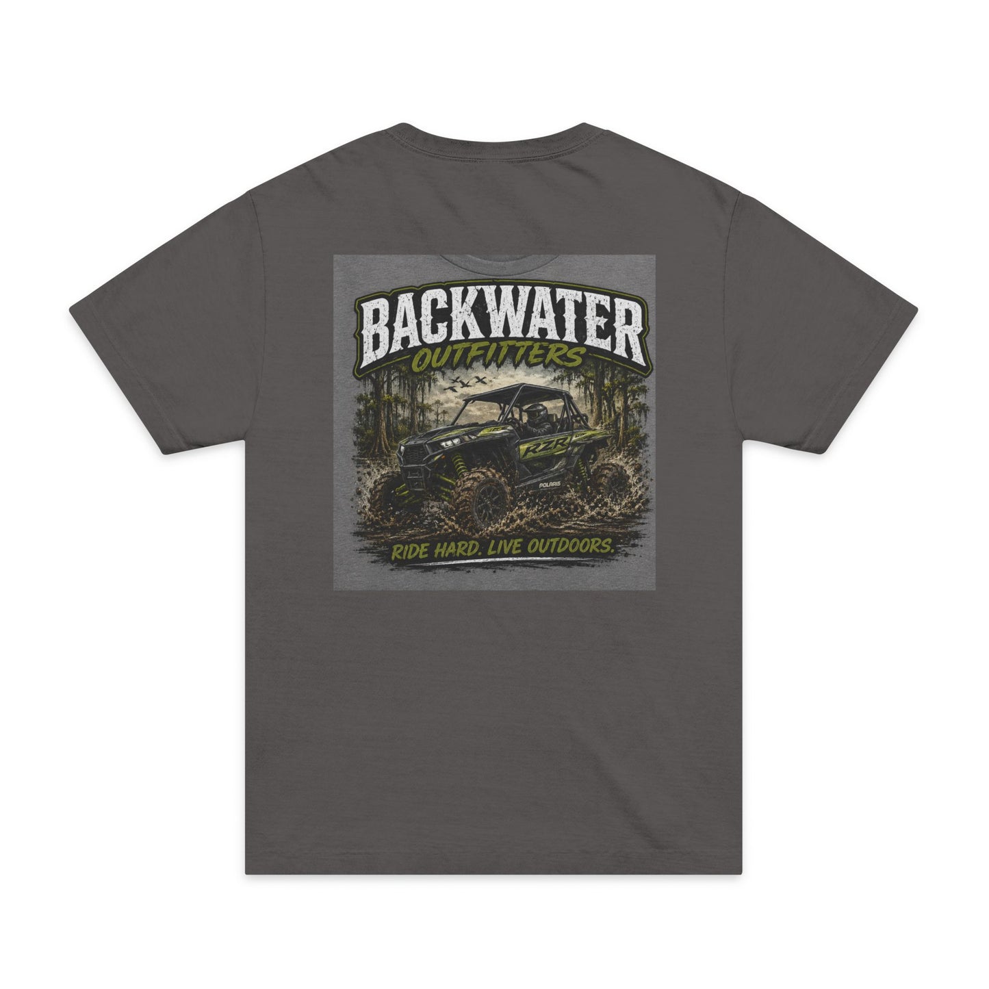 Backwater Outriders T-Shirt — Off-Road Adventure Graphic Tee