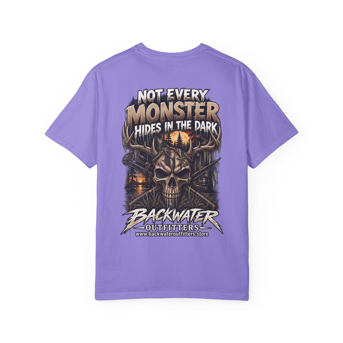 Not Every Monster Hides in the Dark Backwater Outfitters Graphic T-Shirt