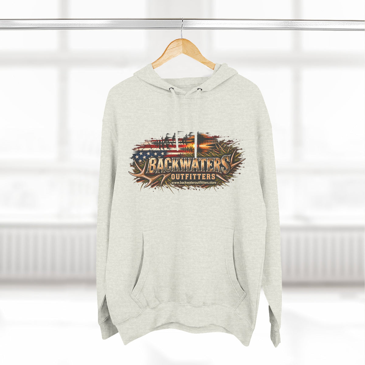 Backwater Outfitters “I Wasn’t Born to Fit In” Outdoor Hoodie