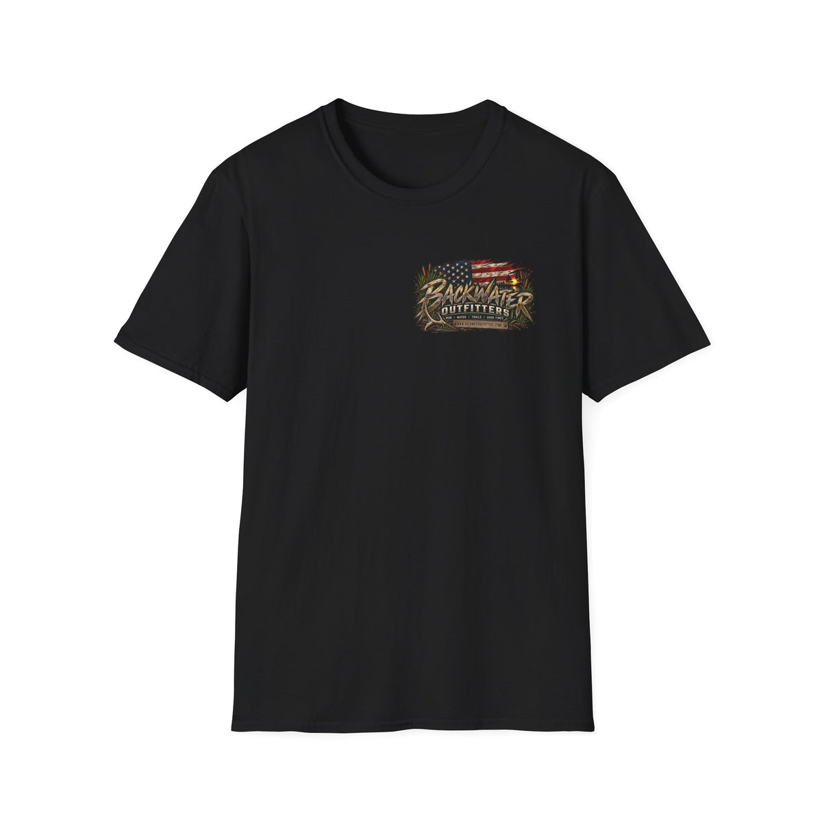 Buggy Backwater Outfitters Just One More Trail Trail T Shirt