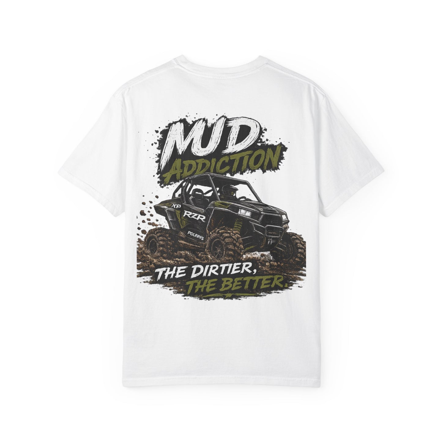 Backwater Outfitters Sunset Canoe T-Shirt — "Built for Mud. Water. Woods."