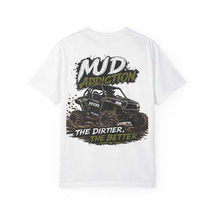 Backwater Outfitters Sunset Canoe T-Shirt — "Built for Mud. Water. Woods."