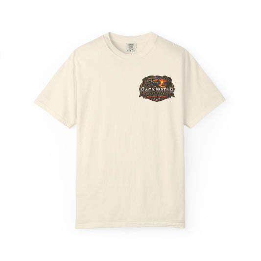 Backwater Outfitters Deer Graphic T-Shirt Printify