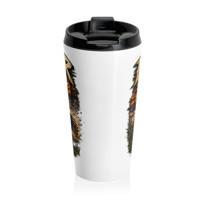 Off‑Road Mud Truck Travel Mug — "Dirty Tires, Good Times" Stainless Steel Tumbler