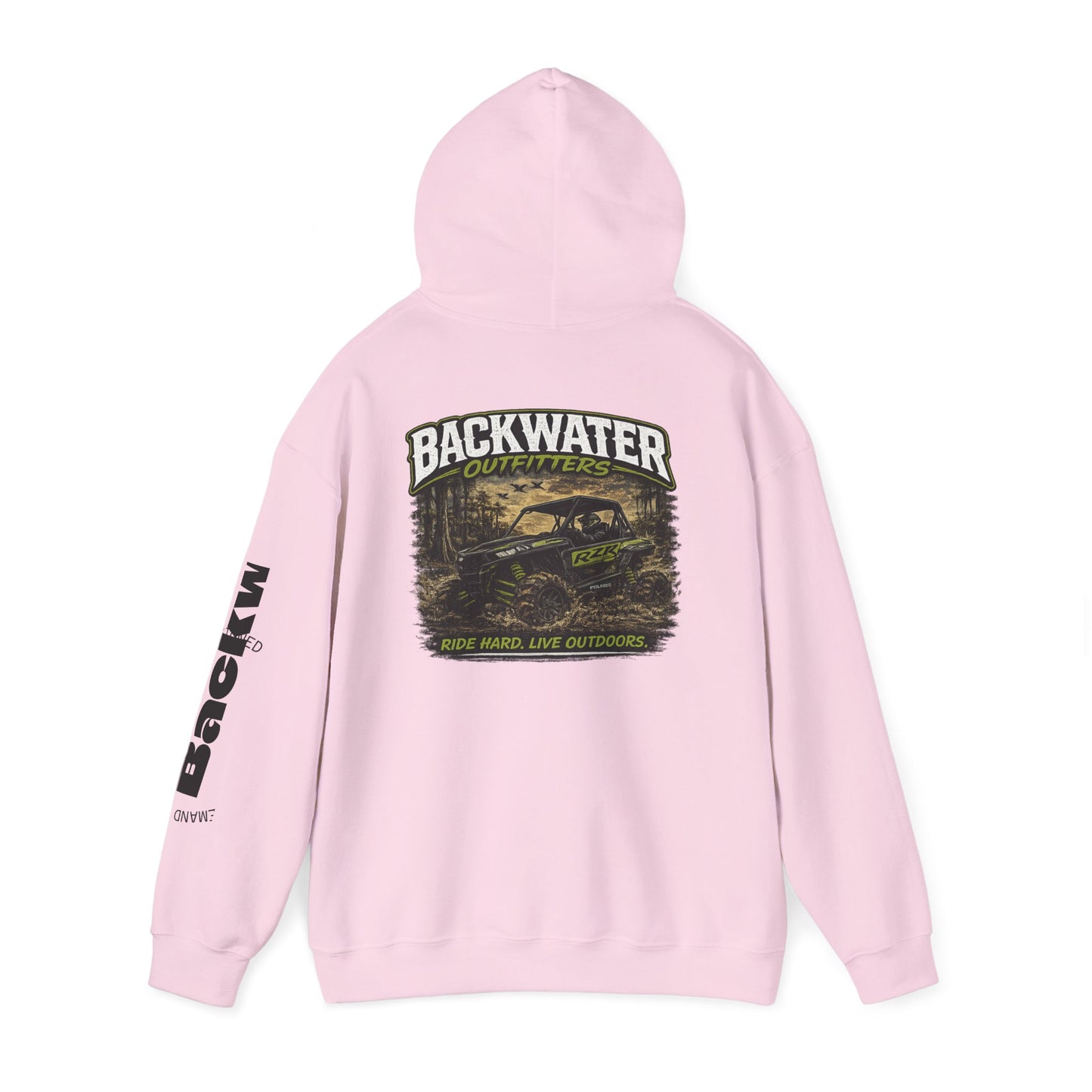 Backwater Outfitters Hoodie – Off‑Road UTV Adventure Sweatshirt