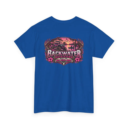 Backwater Sunset Tee — Coastal Fishing & Outdoors Graphic T-Shirt