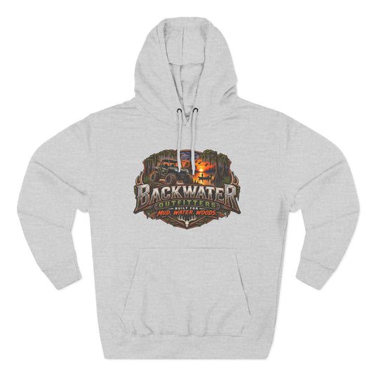 Backwater Outfitters Off-Road Hoodie – "Life's Better in the Backwoods" Graphic