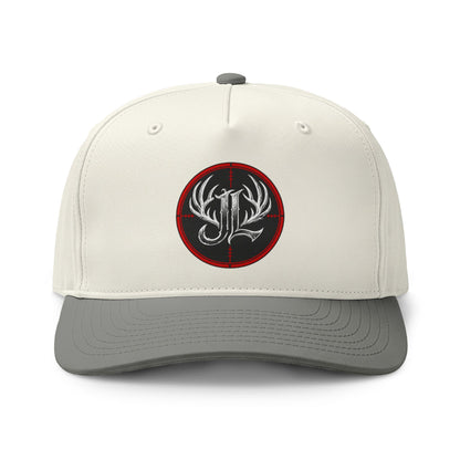 Embroidered Antler Crest Two-Tone Cap Printify