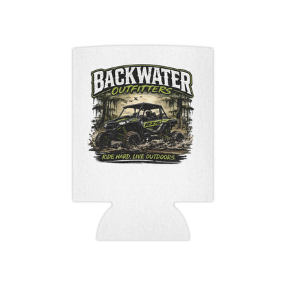 Backwater Outfitters Can Cooler – "Ride Hard, Live Outdoors" UTV Stubby Holder