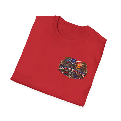 Hooked on Backwater Fishing T-Shirt — Bass Angler Graphic Tee Printify