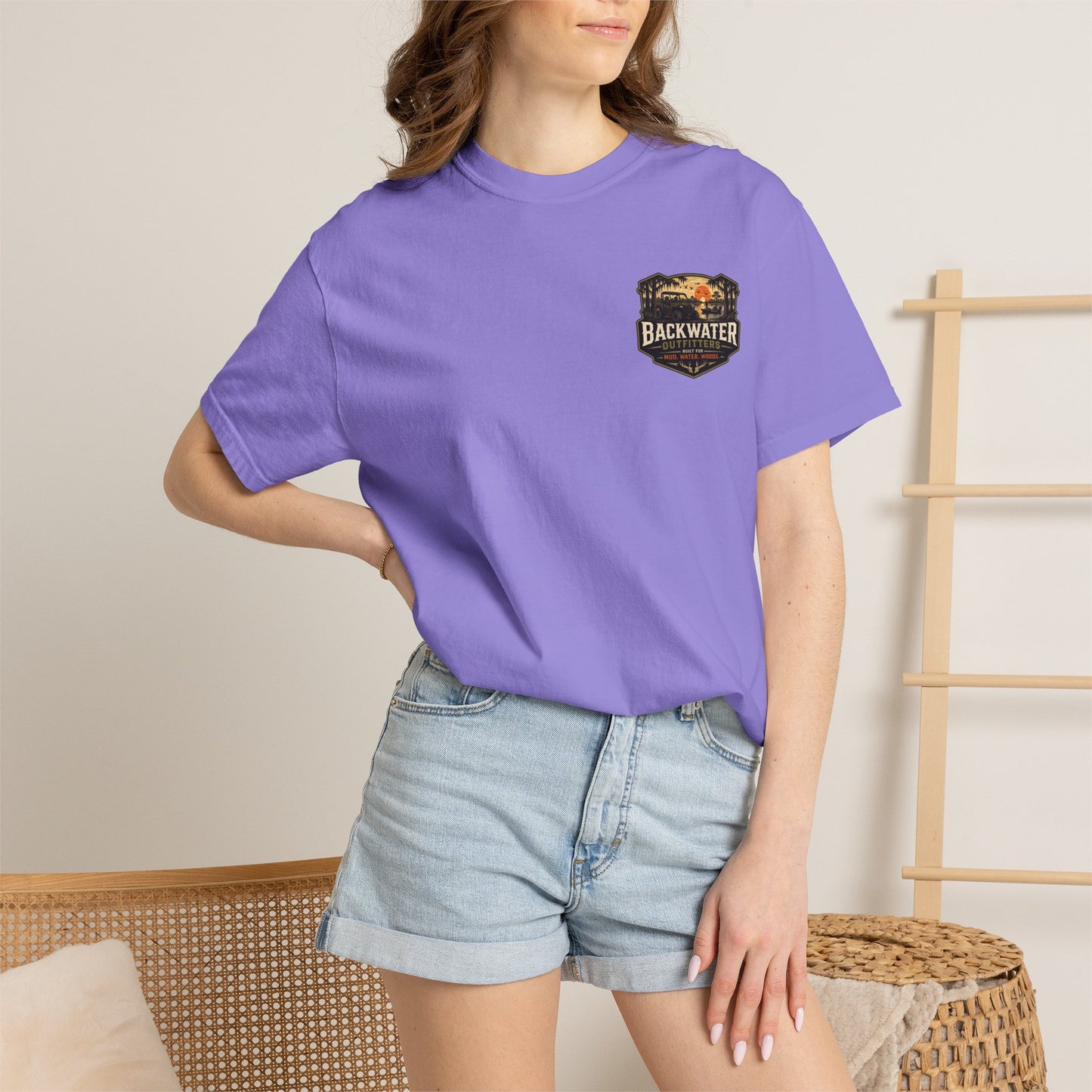 Backwater Outfitters 'Dirty Tires, Good Times' T-Shirt