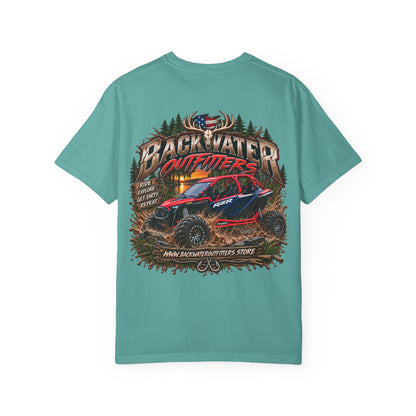 Off-Road UTV Graphic T-Shirt — "Backwater Outfitters" Adventure Tee