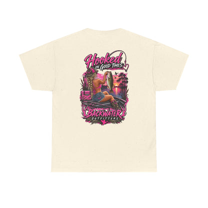 Backwater Outfitters "Hooked on Good Times" Graphic Tee