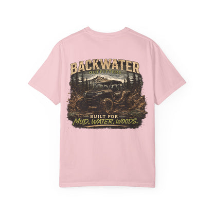 Backwater Offroad T-Shirt — "Built for Mud, Water, Woods" Graphic Tee