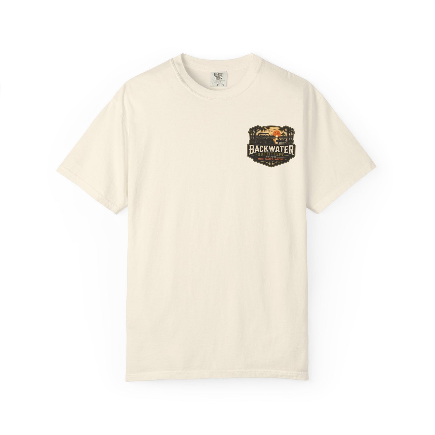 Trail Boss T-Shirt — Backwater Outfitters Off-Road Graphic Tee ("Leave the Road, Take the Lead")