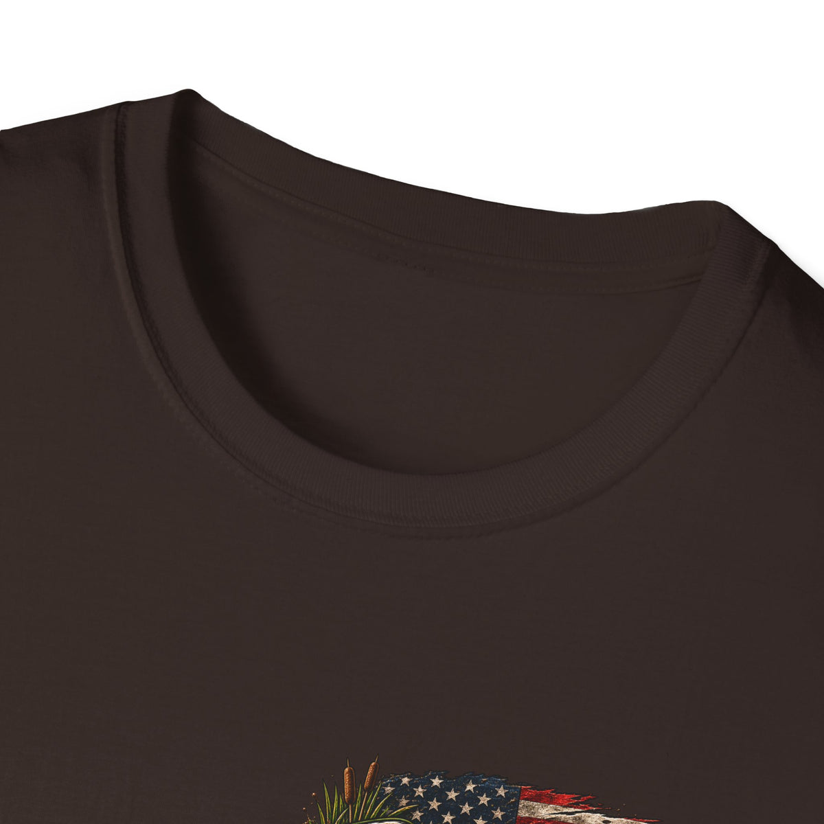 Simply Backwater Outfitters Flag Graphic T-Shirt — American Rustic Fishing Tee Printify