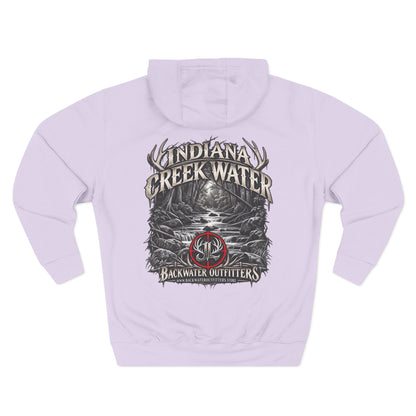 James Luker Indiana Creek Water Backwater Outfitters Hoodie Printify