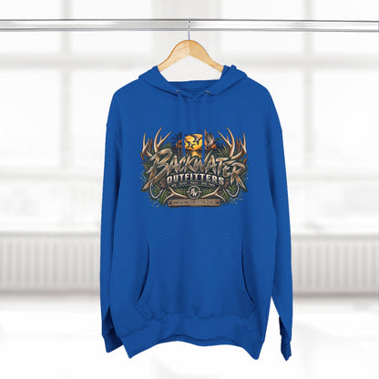 Backwater Outfitters Hoodie — Off‑Road Adventure Fleece Pullover