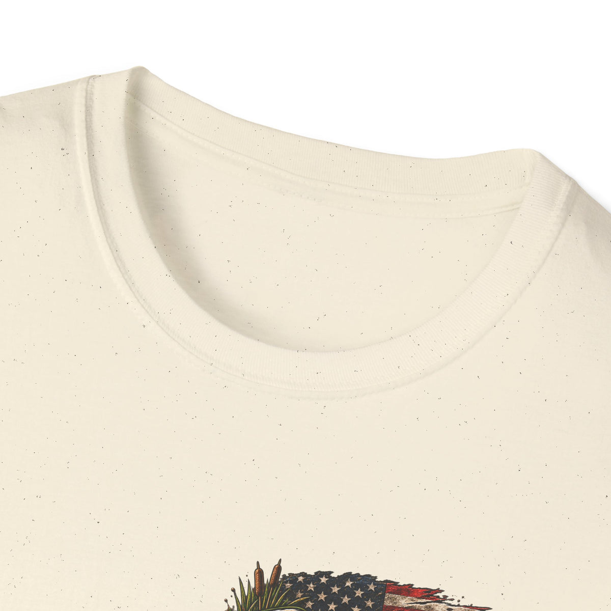 Simply Backwater Outfitters Flag Graphic T-Shirt — American Rustic Fishing Tee Printify