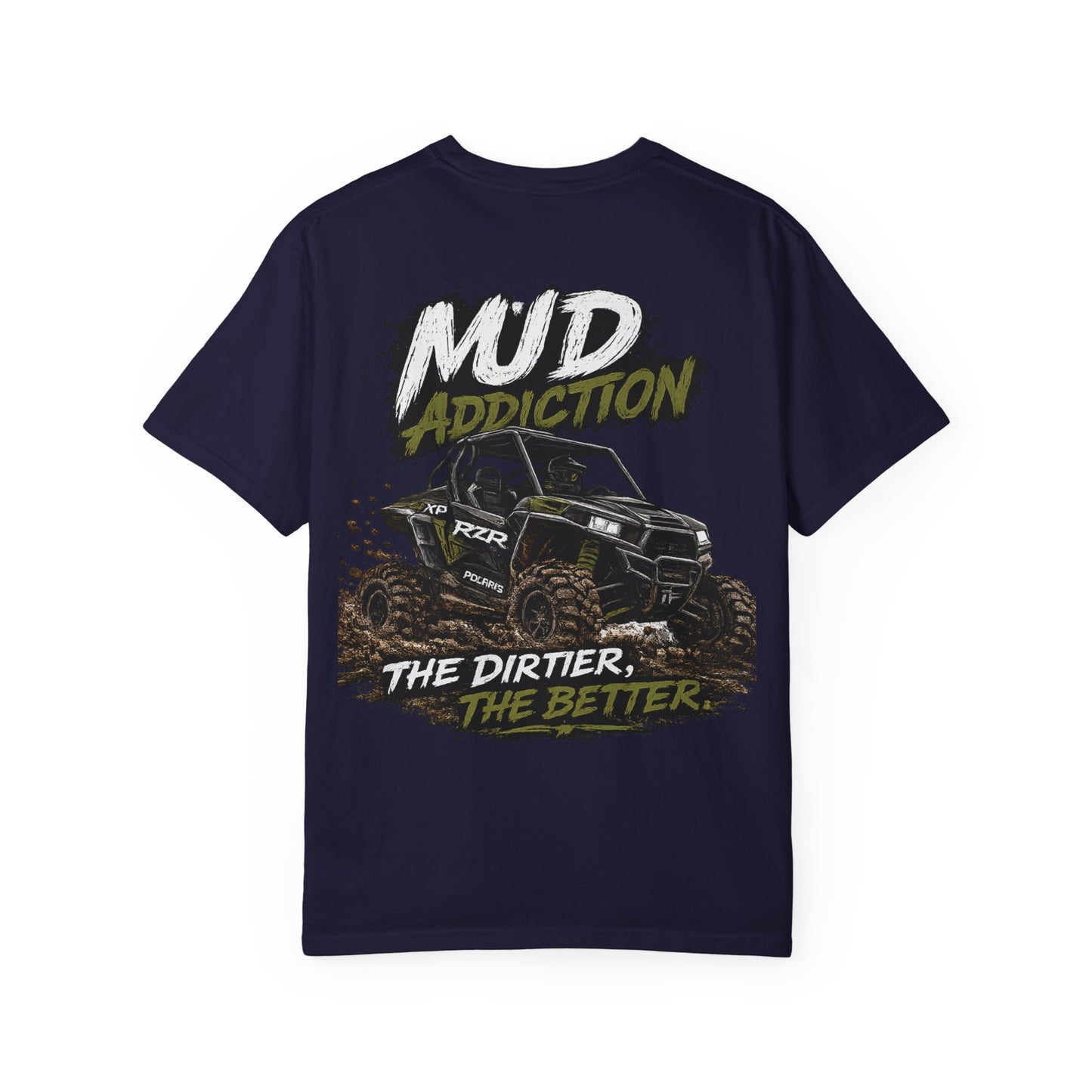 Backwater Outfitters Sunset Canoe T-Shirt — "Built for Mud. Water. Woods."