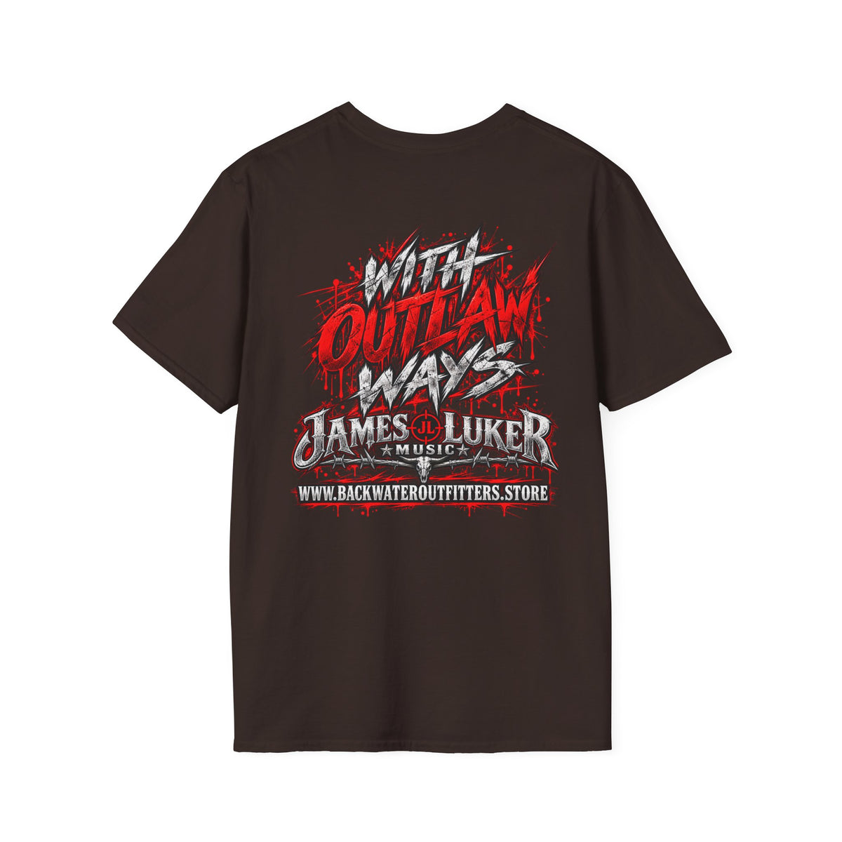 James Luker Roughneck Raised T-Shirt