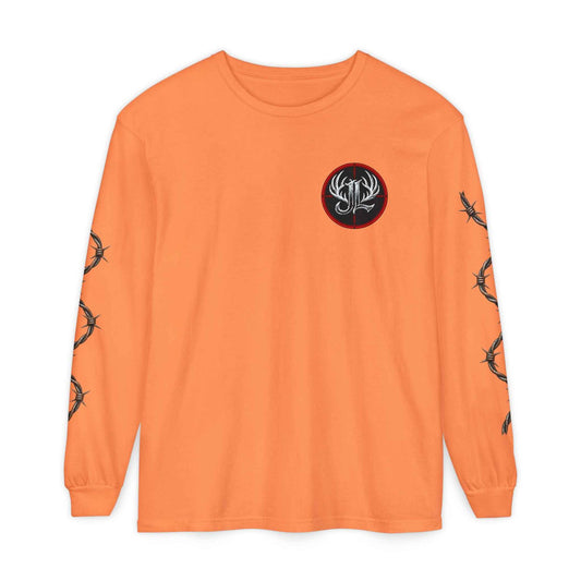 Barbed Wire Fences Graphic Long Sleeve Tee