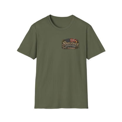 Buggy Backwater Outfitters Just One More Trail Trail T Shirt