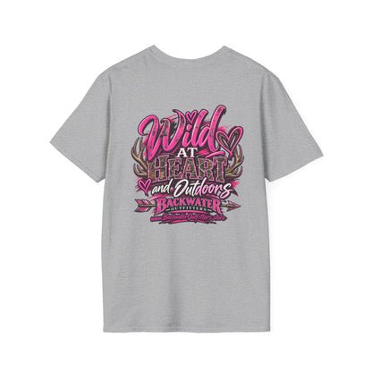 Women Wild at Heart Outdoor Backwater Graphic T-Shirt