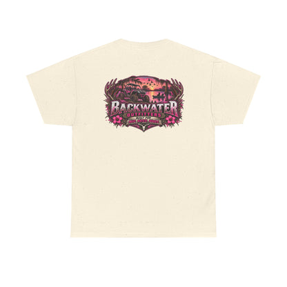 Backwater Sunset Tee — Coastal Fishing & Outdoors Graphic T-Shirt