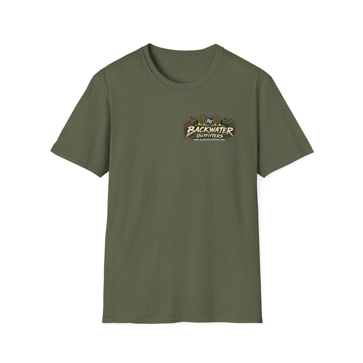 Backwater Outfitters Bass Fishing T-Shirt