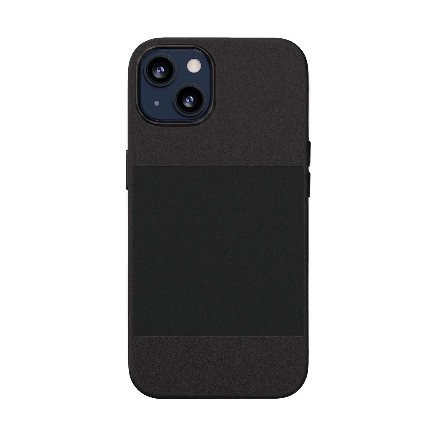 Engravable PU Leather Phone Case — Customizable Slim Protective Cover