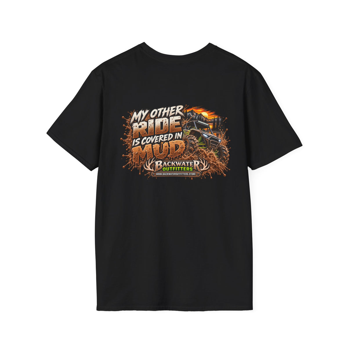 Buggy Mud Rider T-Shirt — “My Other Ride Is Covered in Mud” Off‑Road ATV Shirt Printify