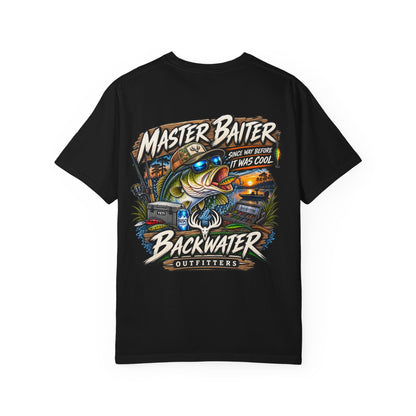 Master Baiter Backwater Outfitters Fishing T-Shirt