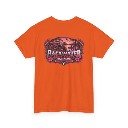 Backwater Sunset Tee — Coastal Fishing & Outdoors Graphic T-Shirt
