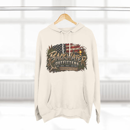 Backwater Outfitters Off-Road Hoodie — American Flag & UTV Graphic Printify