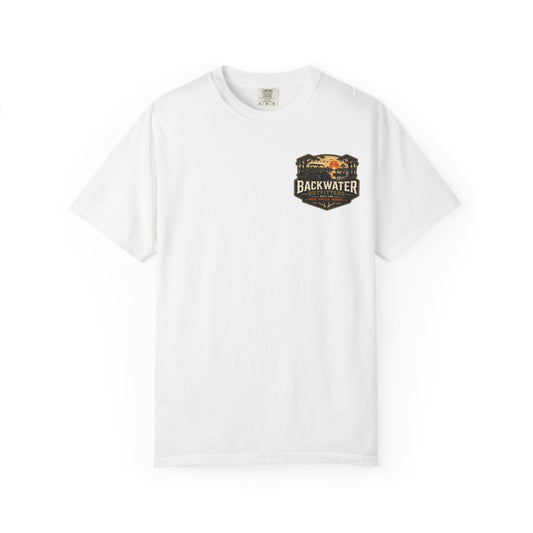 Backwater Outfitters Off-Road UTV T-Shirt — "Ride Hard Live Outdoors" Graphic